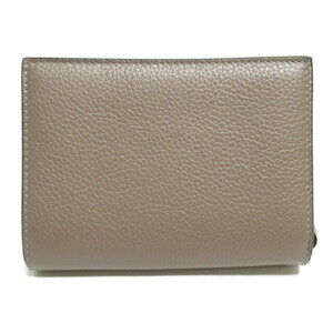 Balenciaga Zip Wallet Mink Bi Leather Gray fold